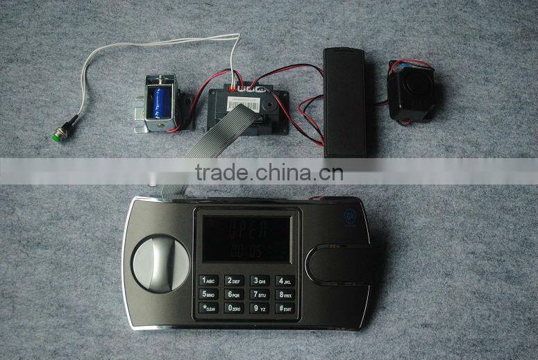 safe box LCD display lock,combination lock for lockers,electrical box lock