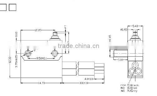 Snap Action push button micro switch
