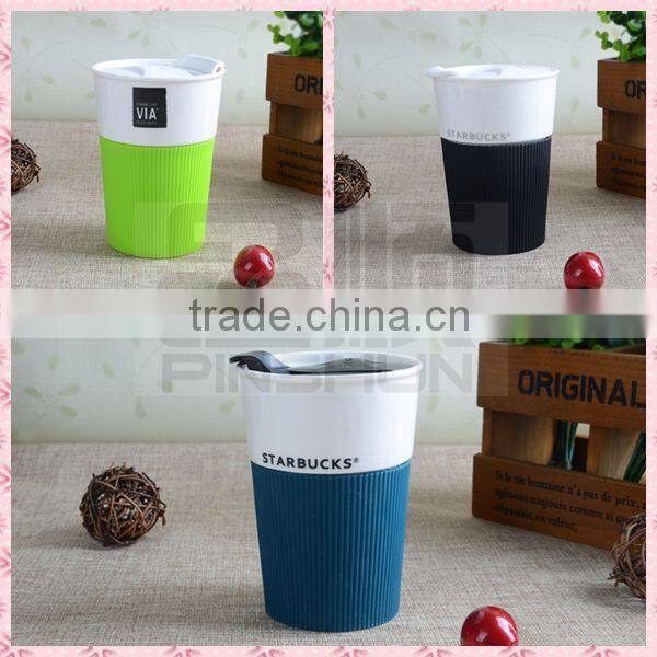 ceramic cup with embossing logo,ceramic multicolour cup,ceramic cup with handle