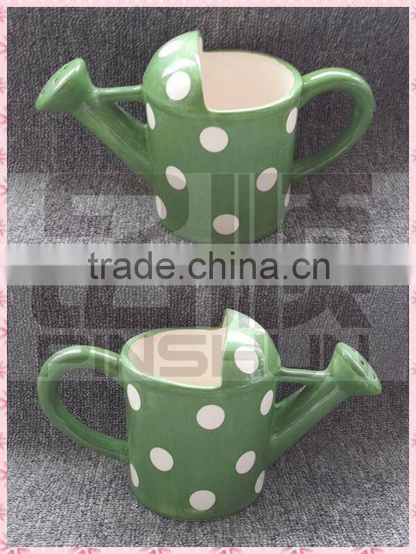 porcelain stripe design teapot