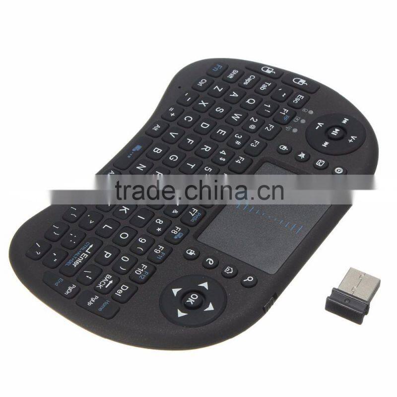 Mini Wireless Keyboard Remote Controls With Touchpad Keyboards 92 Keys For Andriod Tv Box Tablet Pc