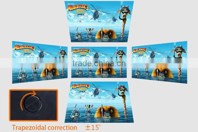 Android Pico Projector Led 3500Lumens, built-in 4 Cores CPU,Android 4.2 DLNA YouTube, Google play