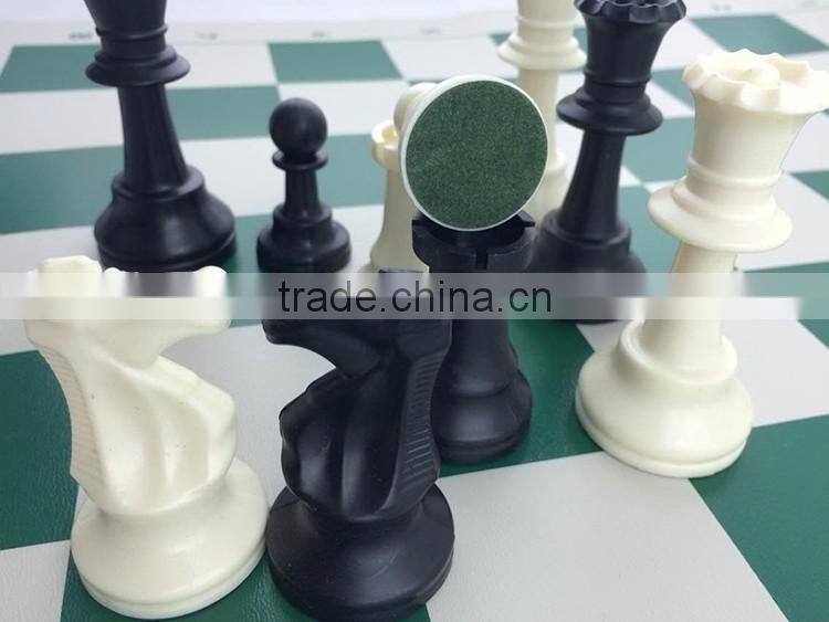 Durable Tournament plastic chess pieces