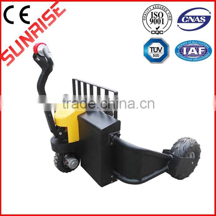 2014 shanye electric pallet stacker rough terrain lift trucks