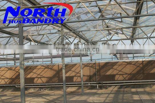 multi span poly film greenhouse from manufacturer