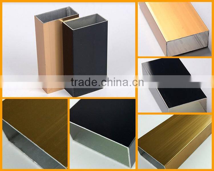 aluminum extrusion profile glass aluminium frame curtain wall system
