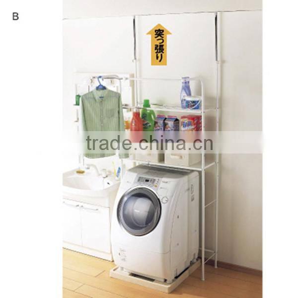 laundry room rack wash machine frame rack with plated 3S-30