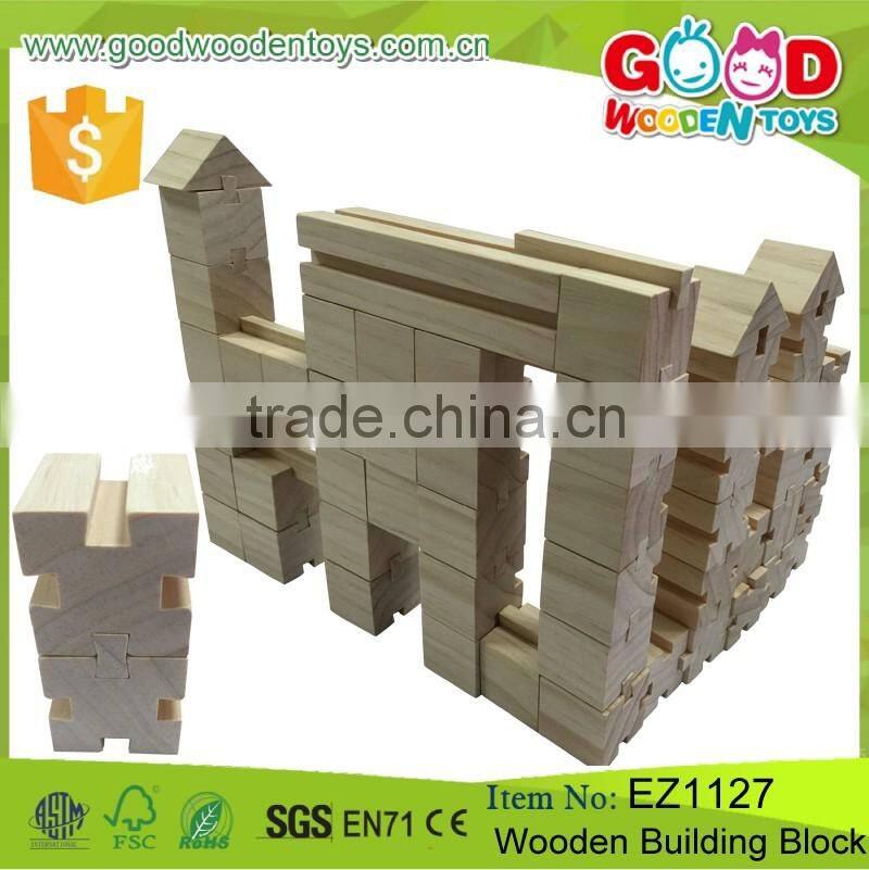 Continued Selling Kids Colorful Block Toys Educational Wooden Building Block for Children