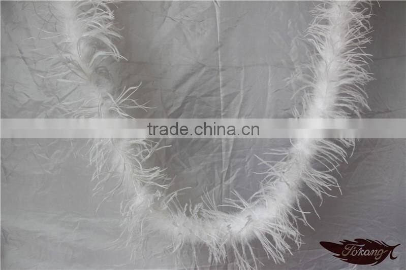 Natural Craft Feather Big White Ostrich Feather For Wedding And Party Decoration 60cm-65cm