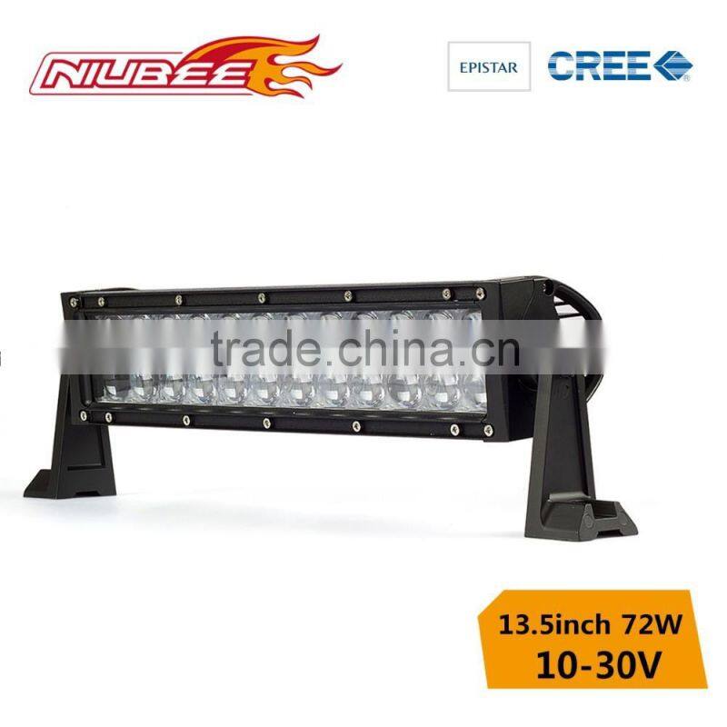 High quality 72w 4d led truck light bar for forklift