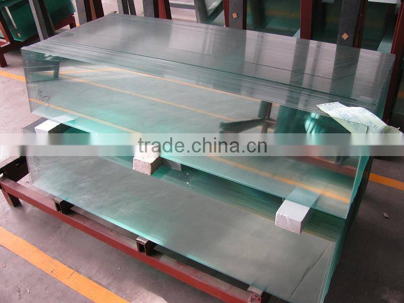 CE AS/NZS2208 2900-8000mm tempered fire rated glass