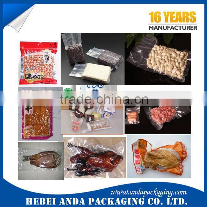 5kg 10kg rice bag with handle/ packing plastic handle bag for rice / nylon packaging bags for rice