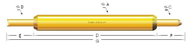 semiconductor probe pin and ic test socket for bga rework station