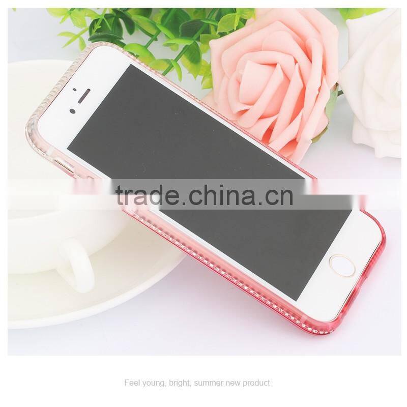 Wholesale phone cover glitter phone case for iphone6 plus