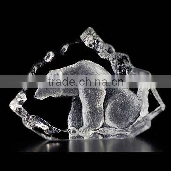 Cat crystal deep carving