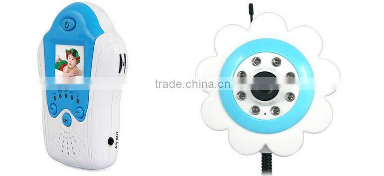 2.4Ghz 4CH Wireless Camera Video Baby Monitor Voice Control Baby Care Kit