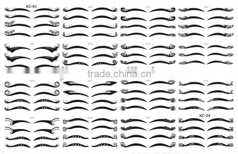Tattoo eyeliner temporary/eyeliner tattoo sticker