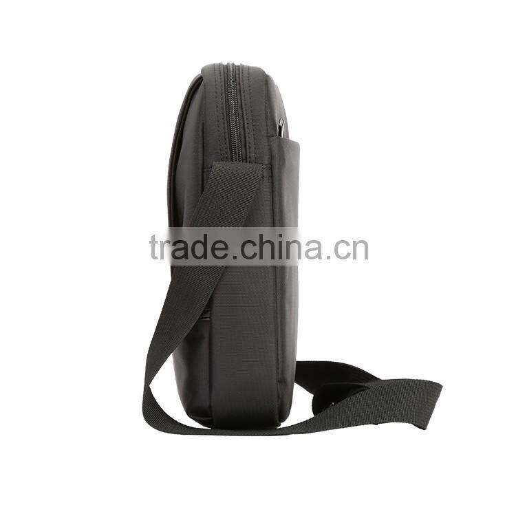 Trade assurance 10.1'' man shoulder bag 22*8*28CM small laptop messenger bag
