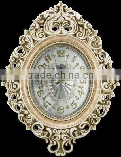 Hot selling wood floor mat alarm clock with pendulum