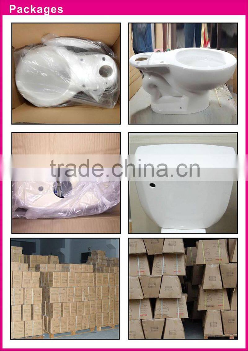 Commode sanitaryware siphonic dual flush Toilet Bone Color