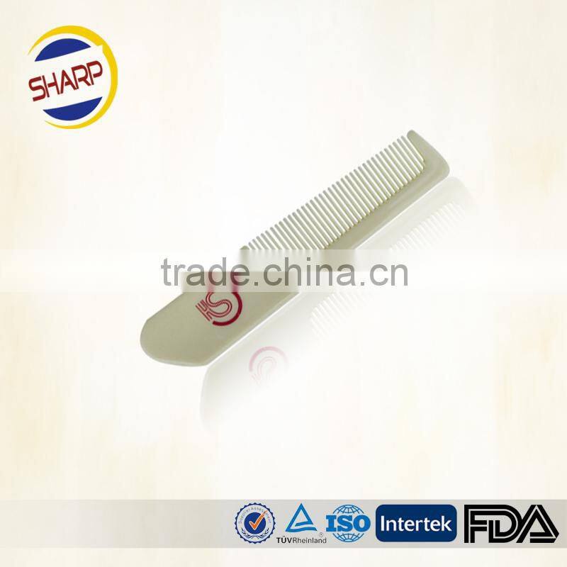 Plastic Folding Hair Comb, Biodegradable Travel Flodable Comb