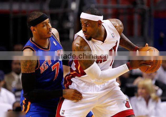 sports anti-collision basketball long arm support honeycomb elbow pads wristbands high antiskid support -12