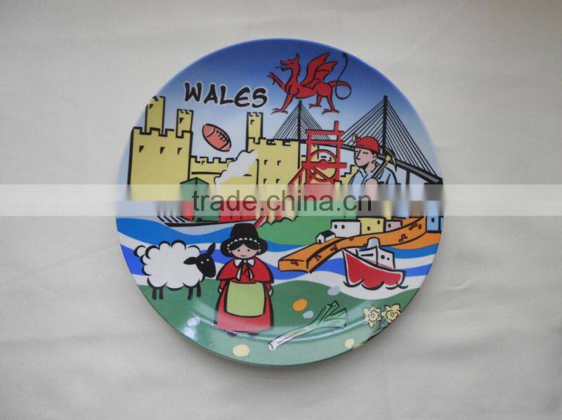 cheap ceramic plate 10.5inch dinner plate tableware in stock