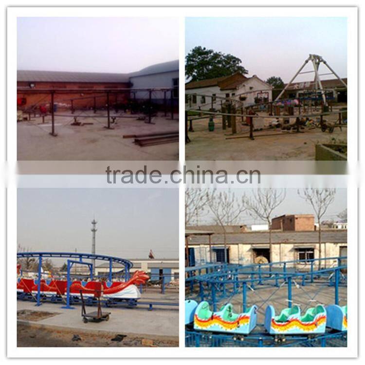 2015 China Mini Roller Coaster Slide Dragon Train