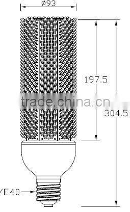 48w 110 volt led garden spot light