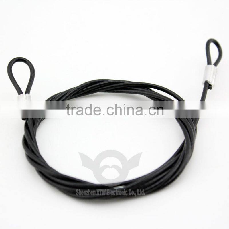 2016 newest go pro accessories 24 inch Stainless Steel Tether Lanyard for GoPro Hero Camera