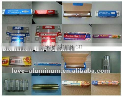 high-quality small aluminum foil rolls(9-20mic)