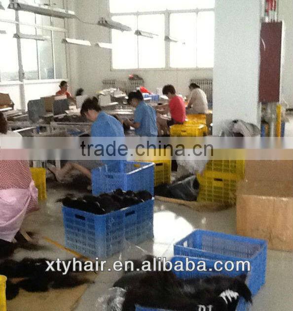 New Arriving 18" #1B Deep Wave, Free Parting Style, Bleached Knots, Peruvian hair lace front closure weaves