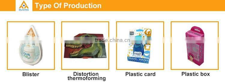 custom PET/PVC/PP box transparent