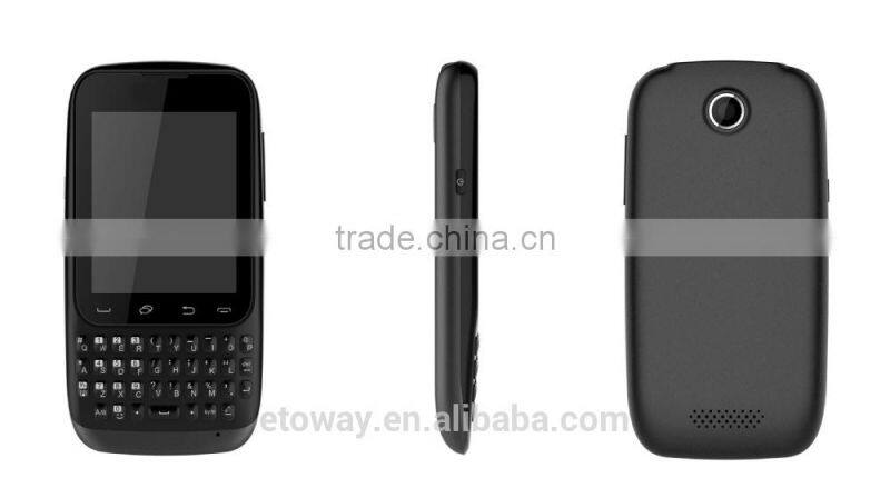 2.8" display bar phone with capacitive touch dual sim qwerty cell phone