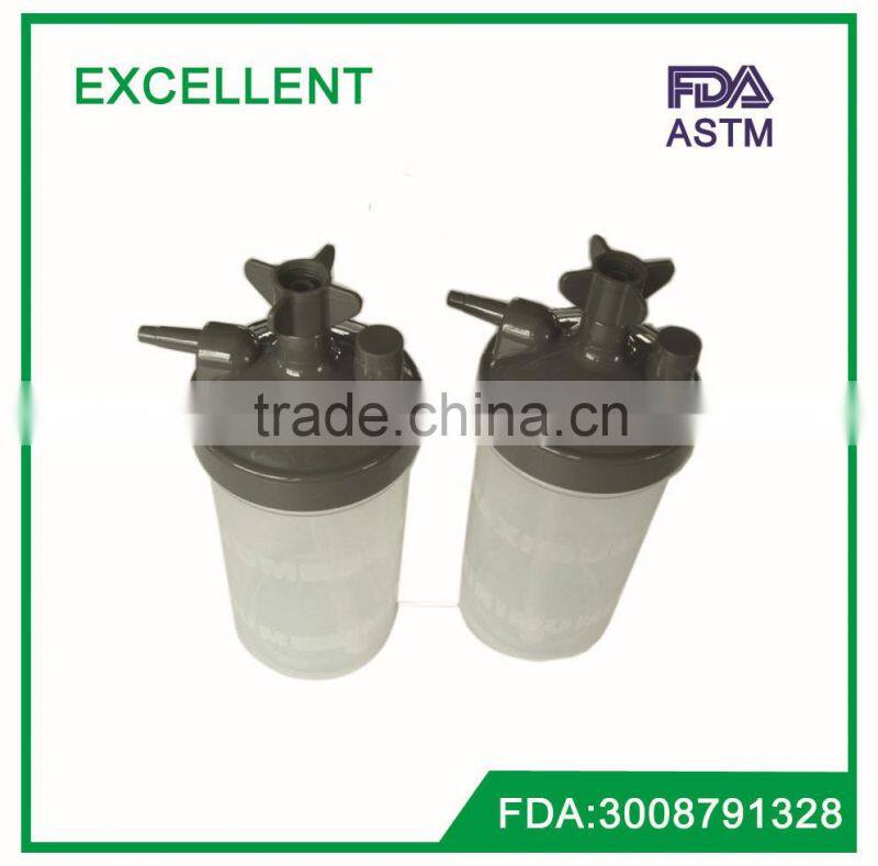 oxygen concentrator Bubble Humidifier Bottle with 6 psi alarm/Bubble Humidifier