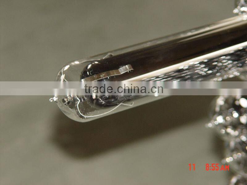 Three target solar energy tube for solar water heater