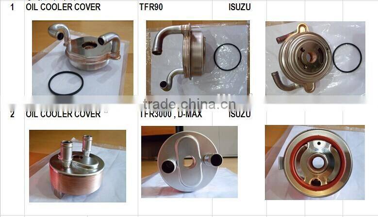 oil cooler cover for TOYOTA 13B 15701-56011 -cooloer cover also supply weichai engine oil cooler cover