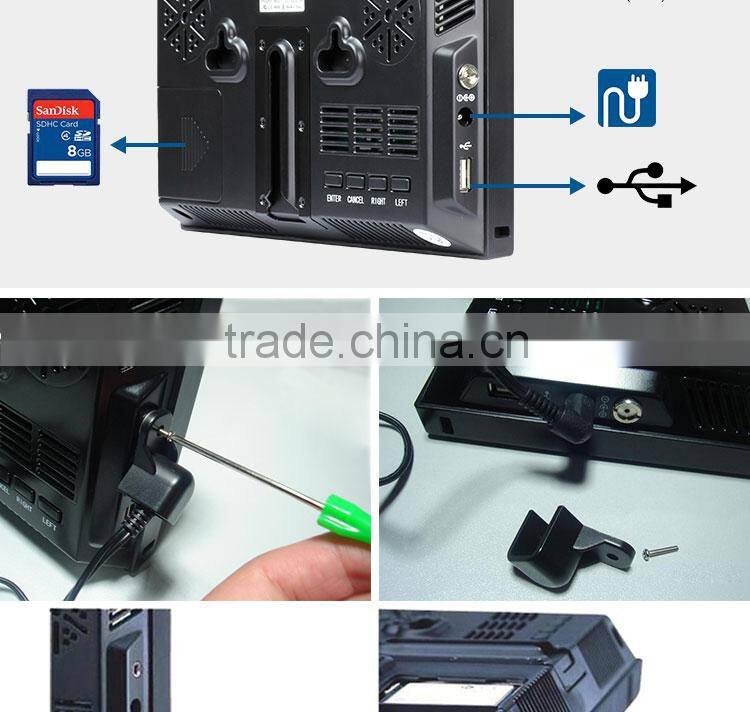 Flintstone 7 inches touch screens usb flash free videos plastics media player displays