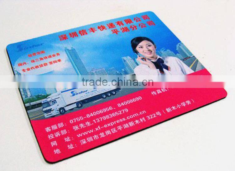Promotional fabric cheap aluminum mouse pad