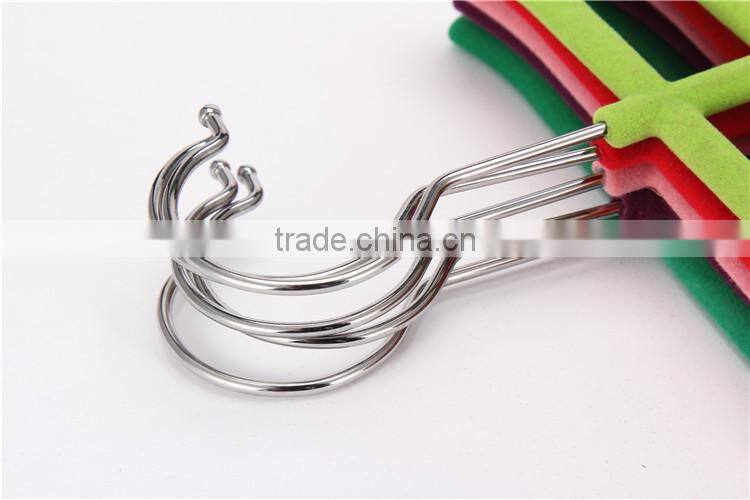 Standby BSCI Velvet Tie Organizers for Men Suit Hanger