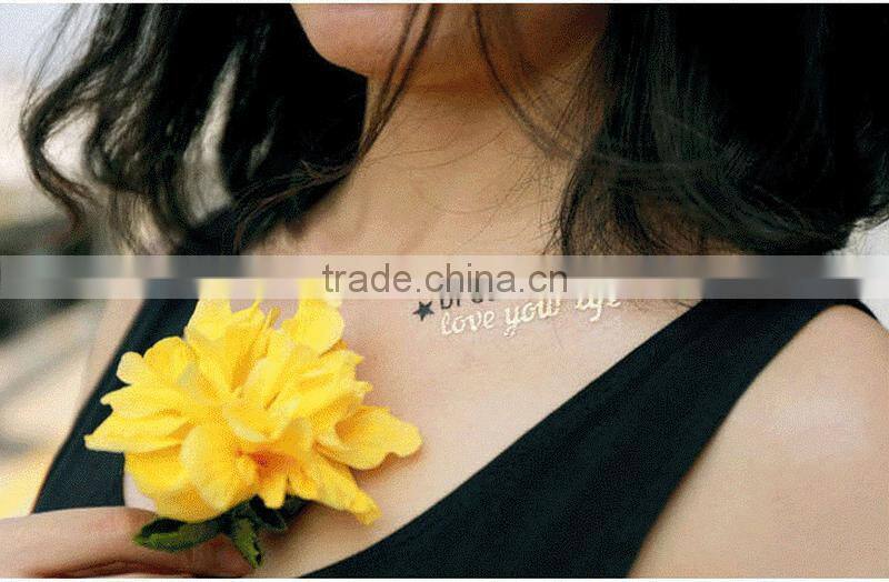 Tattoo sticker body, self adhesive body tattoo sticker, designer face sticker tattoo