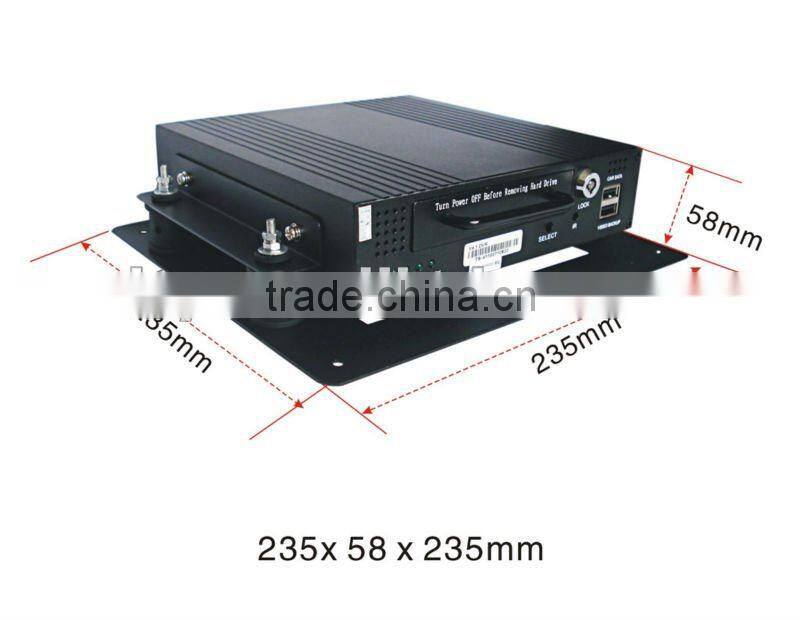 4 ch h.264 Mobile DVR with USB mouse control mode