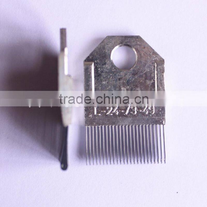 warp knitting spare parts guide needle L-24-73-49