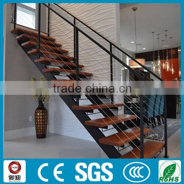 modular decorative interior wood stairs