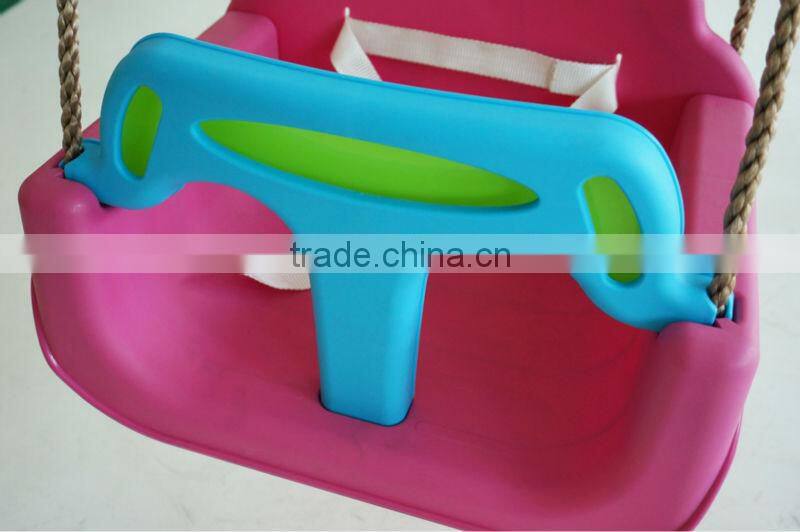 Playground colorful Plastic 3 in 1 Baby swing Seat