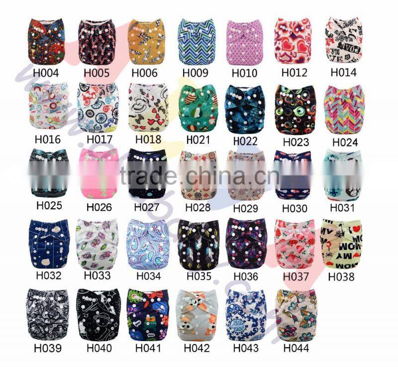 Alva 2016 Fox Pattern Free Shipping Wholesaler of Baby Cloth Diapers