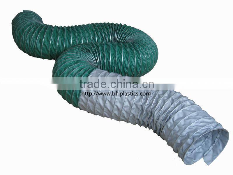 Heat Resistant Combined flexible spiral duct for heating units 350Celsius