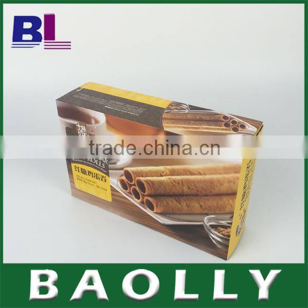 Top quality food grade fast paper food packaging for cookies