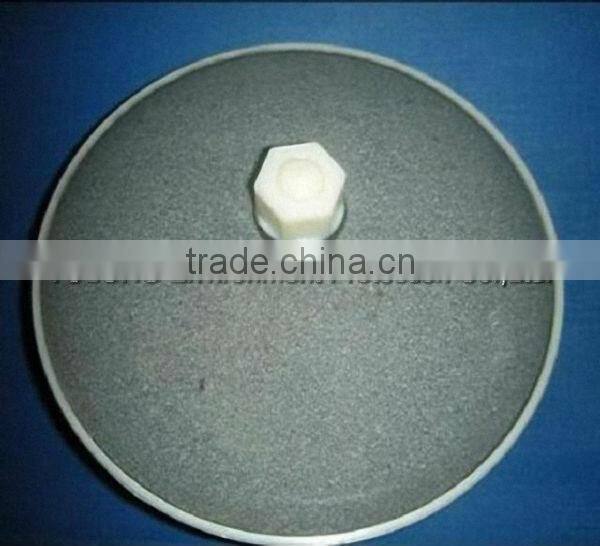 Corundum aerator for wastewater treatment