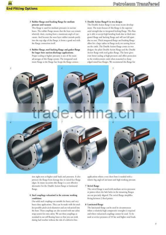 Durable Harbor-used heavy oil suction hoses